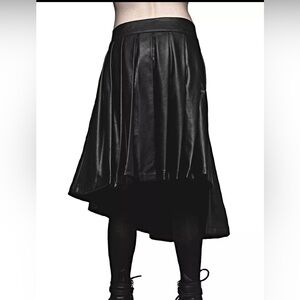 Vintage lip service widow kilt skirt xs